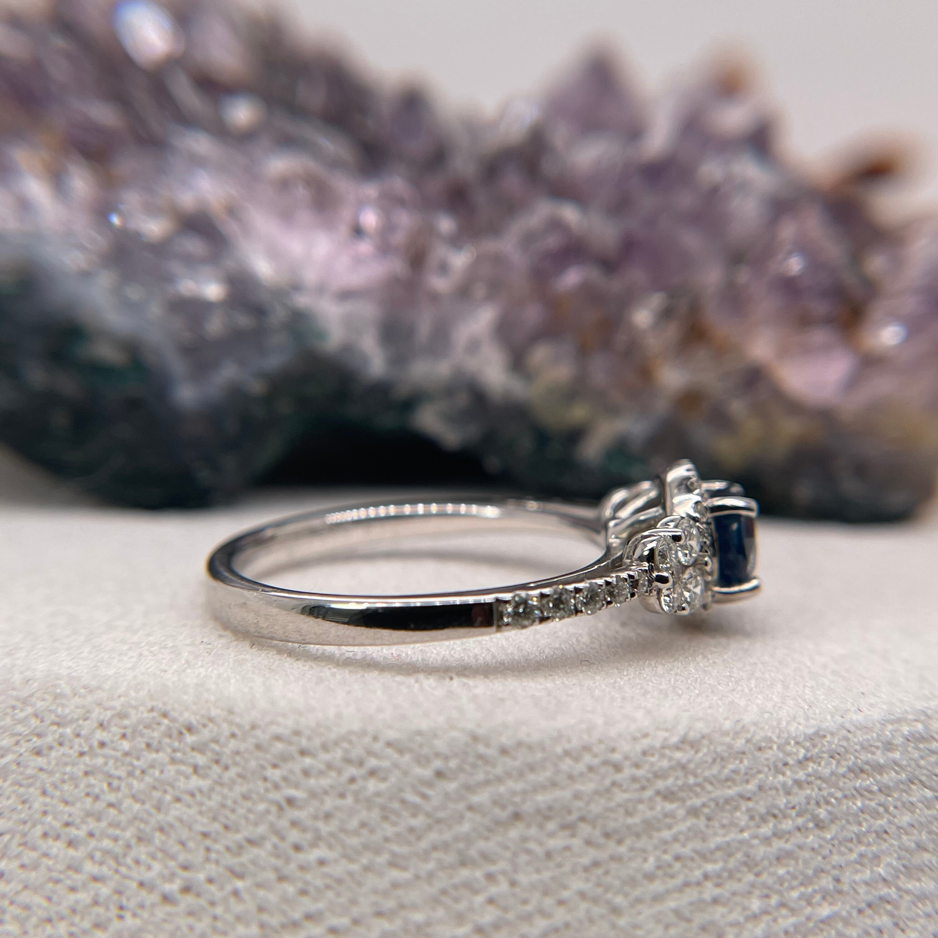 Anillo De Plata Y Plata Anillos Originales De Plata Y Ebano