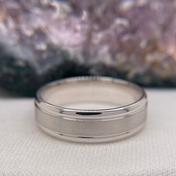 Mens Wedding Band Engagement Ring Comfort Wedding Band Gift Etsy