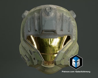Halo CQB Helmet - Raw Print