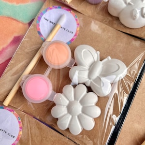 Butterfly party bag favours, children’s party bags, paint your own, kids party bag fillers, wedding favours for kids