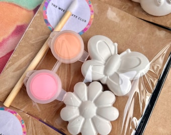 Butterfly party bag favours, children’s party bags, paint your own, kids party bag fillers, wedding favours for kids