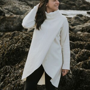 Cowl neck pullover sweater new arrivals