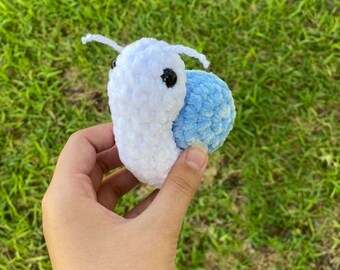 Crochet Snail | Sushi snail, customizable, more colors
