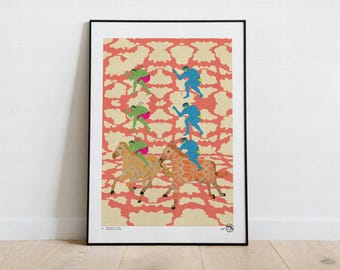 Riders on the Storm – Limited Edition Surreal Giclée Print