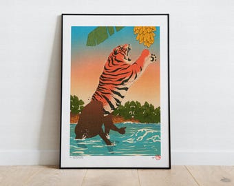 Metamorphosis – Limited Edition Surreal Giclée Print | Jungle Animal art
