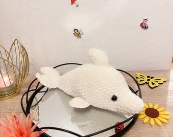 Toy dolphin amigurumi