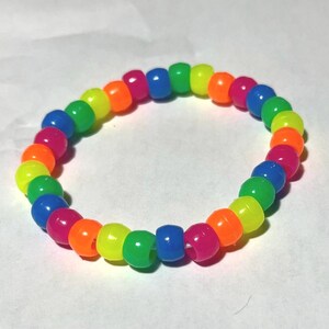 Neon Rainbow Bracelet