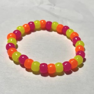 Neon Warm Tones Bracelet