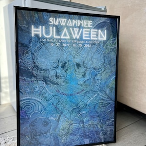 Hulaween 2022 Festival Lineup Poster