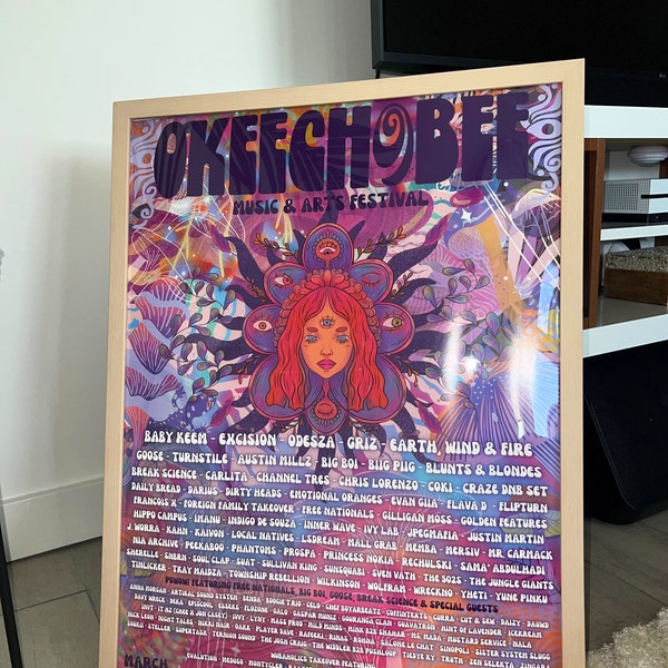Okeechobee 2023 Festival Lineup Poster
