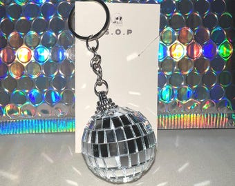 Disco Ball Keychain