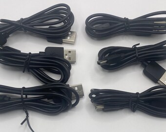 USB Mini Cables - 6 Pack