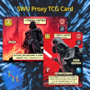 Darth Vader: niet te stoppen | SWU-proxyleider – Star Wars: Unlimited TCG