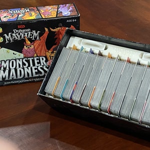 Dungeon Mayhem Insert for Sleeved Cards