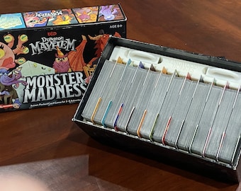 Dungeon Mayhem Monster Madness Insert | Sleeved Card Storage