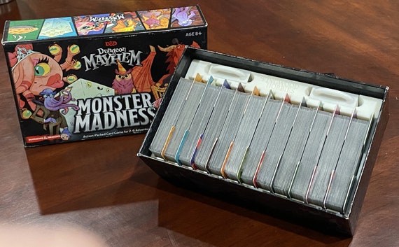 Dungeon Mayhem Insert for Sleeved Cards - Etsy