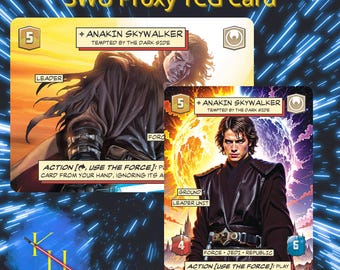 Anakin Skywalker - Tempted by the Dark Side | SWU Leader Proxy