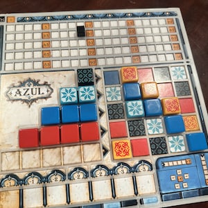 Azul (Base Game) Overlay + Score Cubes