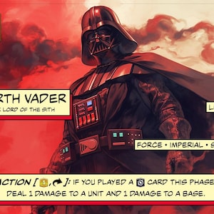 SWU Proxy Leader | Darth Vader - Dark Lord of the Sith | SOR