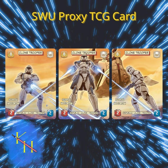 Battle Droid/clone Trooper Tokens | Star Wars: Unlimited (SWU