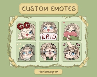 Custom Emotes ~ Twitch, Discord, YouTube