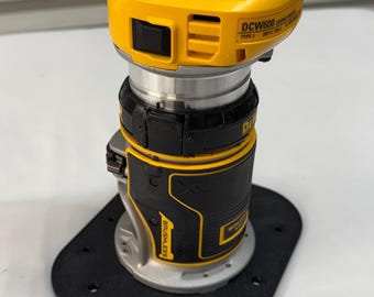 DeWalt DCW600 Router Adapter | Husky Jobsite Workbench Mounting Plate