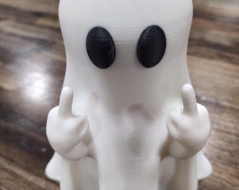 Ghost | Middle Finger Ghost | Halloween Decoration