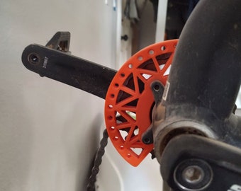 3D Printed MTB Chainring Bash Guard | ISCG-05, 30-34T