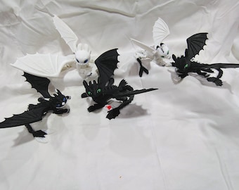 Dragon Family | HTTYD  | Gift for Kids | Figurine | Toothless