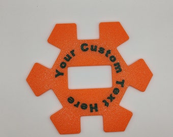 Custom 2 Color Domino Center Hub Starter Piece