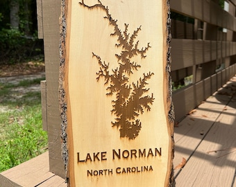 Lake Norman, NC Wooden Plank