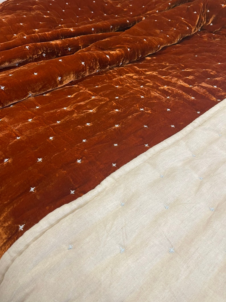 Silk Velvet Throw Silk Velvet and Linen Throw Luxurious Etsy