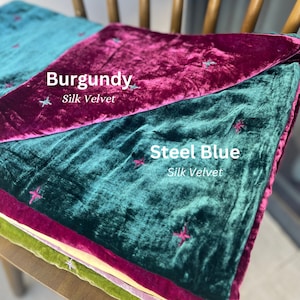 A pair Silk Velvet Pillowcases|Mulberry Silk Pillowcase| Silk Velvet Sofa Pillow Cover| Pillow Cover for Livingroom| Pillowcases Decorative|
