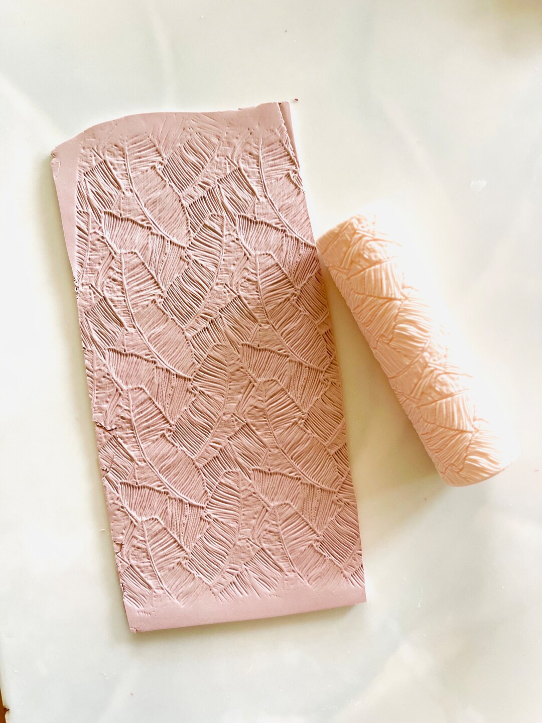 Palm Leave Seamless Texture Roller Leaves Seamless Texture Etsy