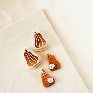 Long pumpkin cutter | pumpkin clay cutter | clay cutters for fall | fall clay cutter | pumpkin cutter | Halloween cutter