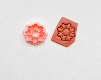 Reliëf bloem stempel klei vintage cutter | tulp polymeer kleisnijders, bloemenframe kleisnijder voor de lente
