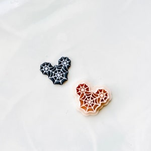 Mouse web cutter | spider web clay cutter | clay cutters for fall | fall clay cutter | spooky mouse  cutter | Halloween cutter