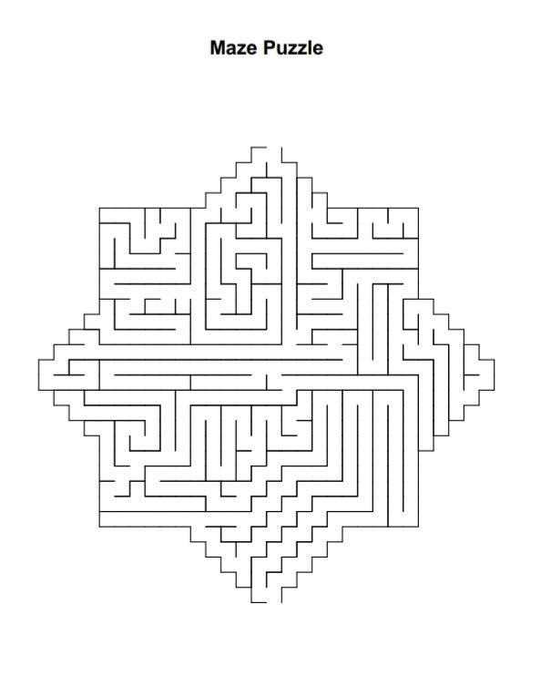 Printable Mazes for Kids Printable Puzzles for Kids Printable Sudoku ...
