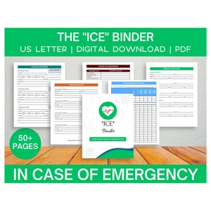 Just In Case Binder, &quot;What If&quot; Emergency & Legacy Planner, Organizer voor belangrijke documenten, End of Life Planning, Noodinformatieboek