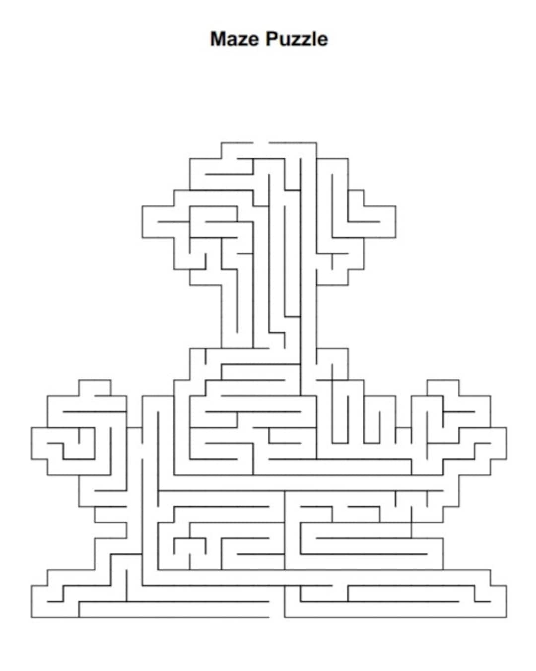 Printable Mazes for Kids Printable Puzzles for Kids Printable Sudoku ...