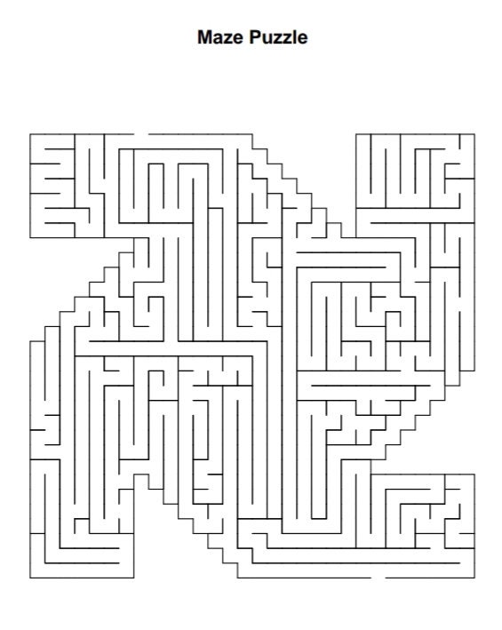 Printable Mazes for Kids Printable Puzzles for Kids Printable Sudoku ...