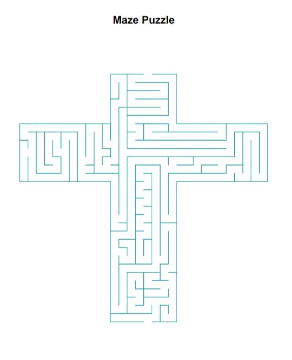 Printable Mazes for Kids Printable Puzzles for Kids Printable Sudoku ...