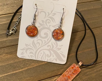 Sunset Orange Resin Set