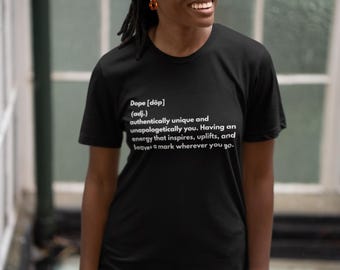 Dope Definition Unisex Jersey Short Sleeve Tee
