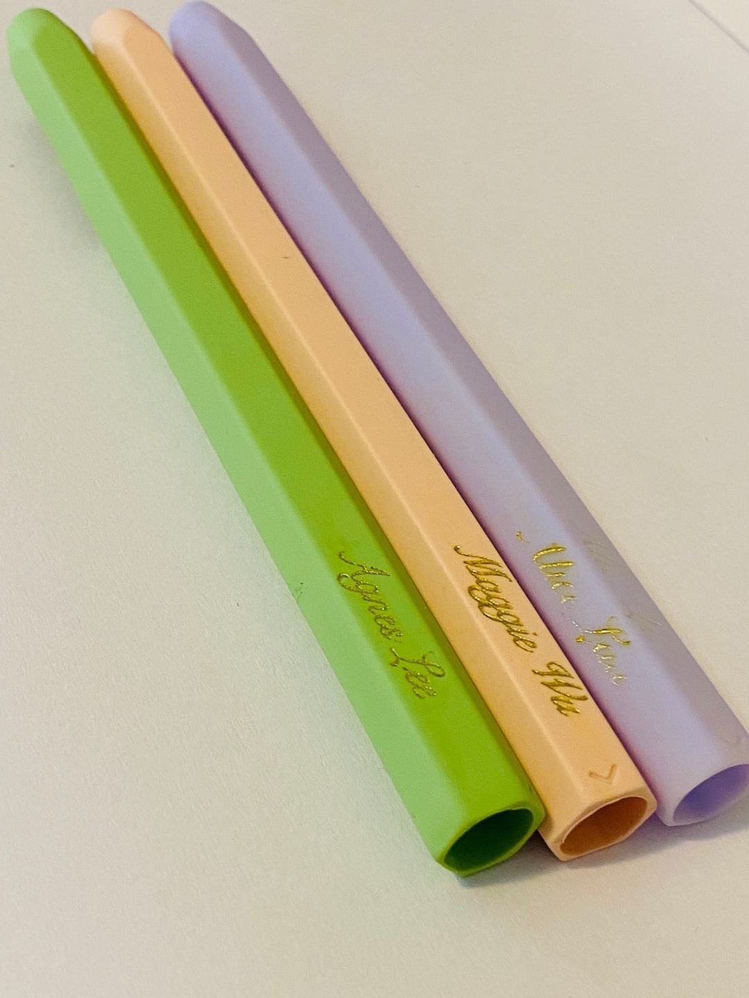 Laser Engraved Apple Pencil 2 Sleeve (gold / Silver Engraving) - Etsy