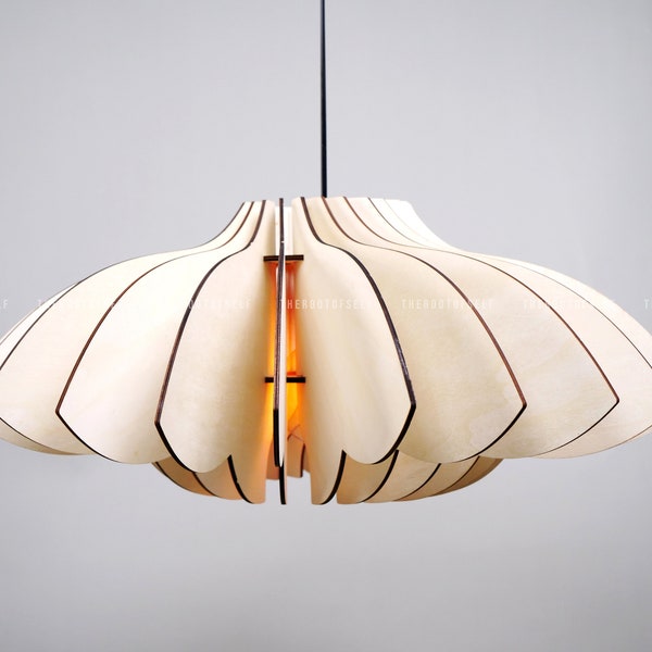 Dining Room Pendant Lamp Mid Century Modern Ceiling Light For Living Room Decor Chandelier Lighting Kitchen Island Lamp Scandi Wooden Light