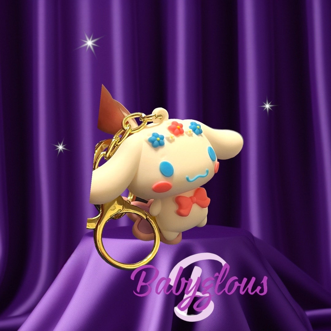 Hello Kitty Cinnamon Roll Keychain FREE Shipping Etsy