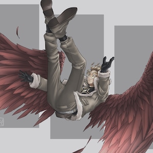 Free Fall Hawks - Print