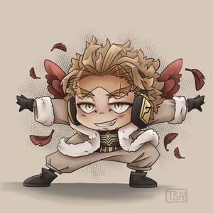 Chibi Hawks - Print