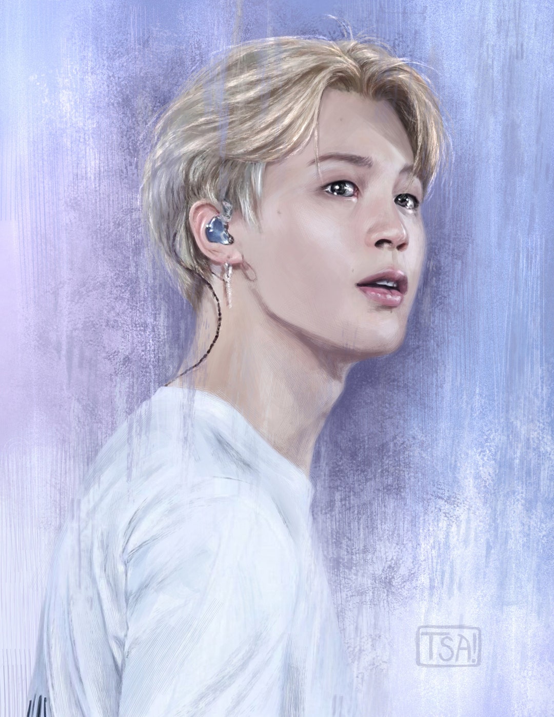 Jimin disco sale earrings